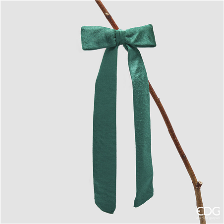 Fiocco Velluto Clip H30cm D13cm Green