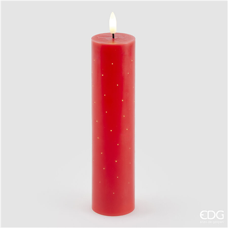 Set 2 candele in cera 2,3 cm con telecomando, moving