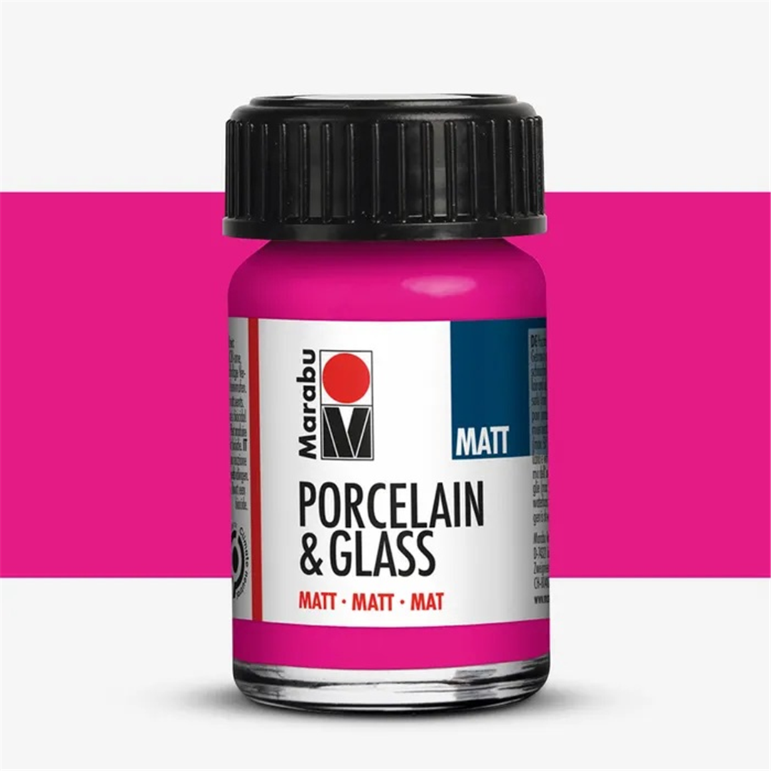Colore Porcellana E Vetro Opaco Ml15 131-Lampone