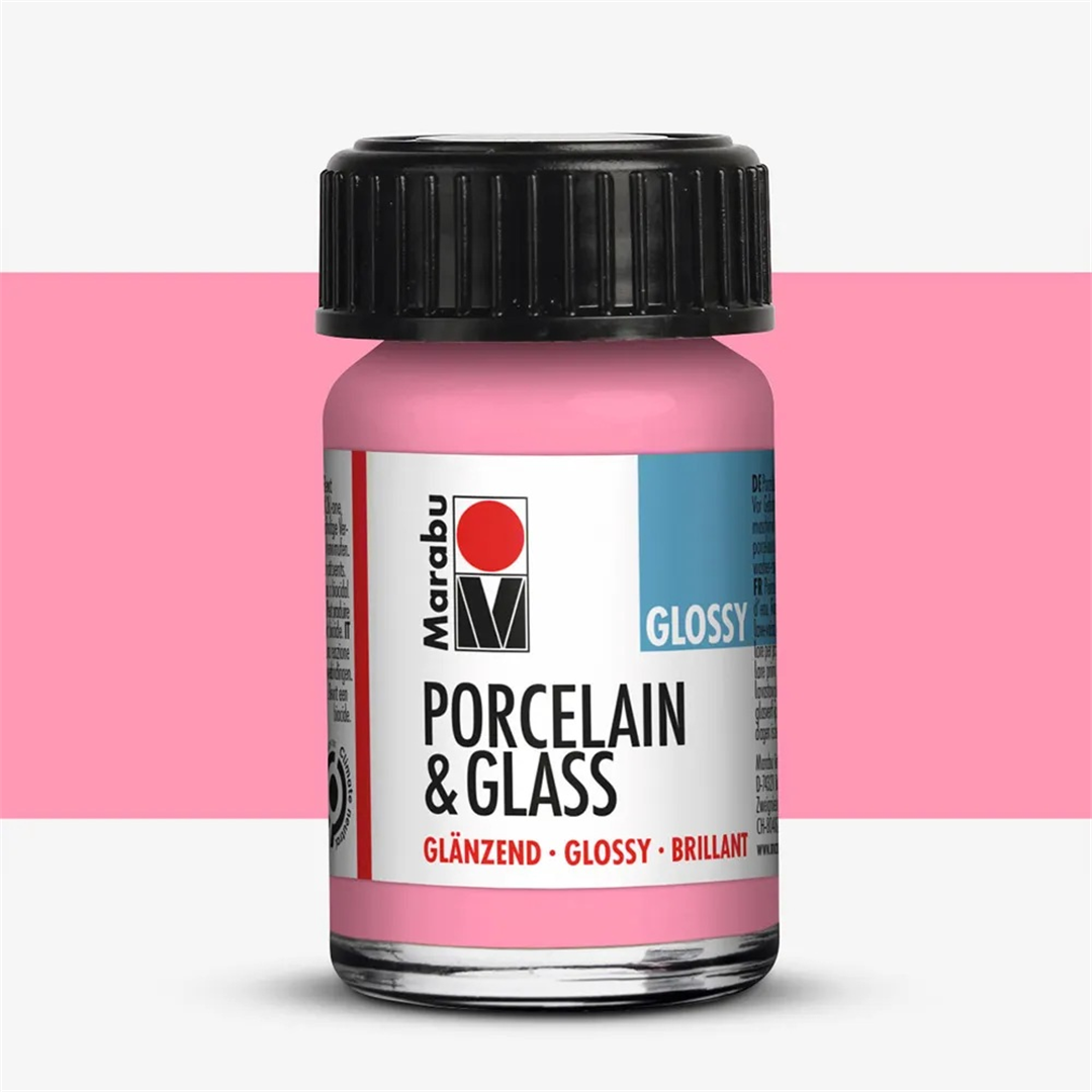 Colore Porcellana E Vetro Lucido Ml.15 033-Rosa