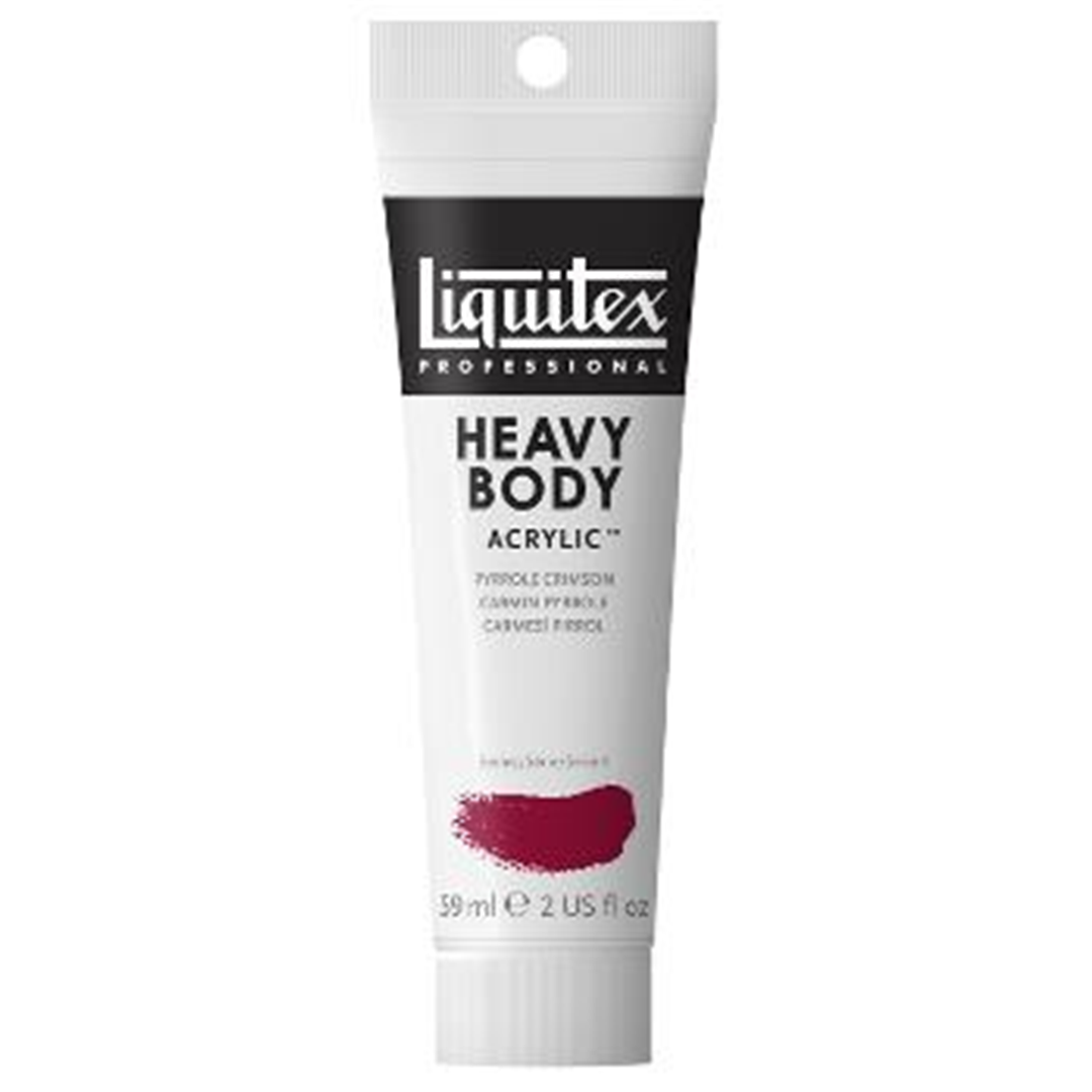 Acrilico Extra-Fine Heavy Body Tubo 59 Ml. Serie 4 - 326 Carmino Pirrolo — immagine 3