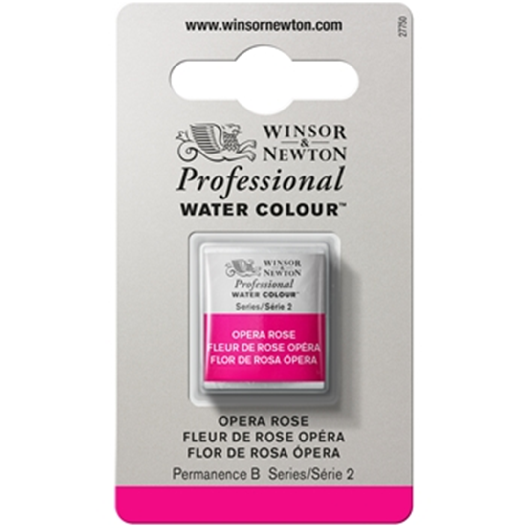 Professional Water Colour 1/2 Godet Awc  Serie 2 - Colore 448 Fiore Di Rosa Opera — immagine 2