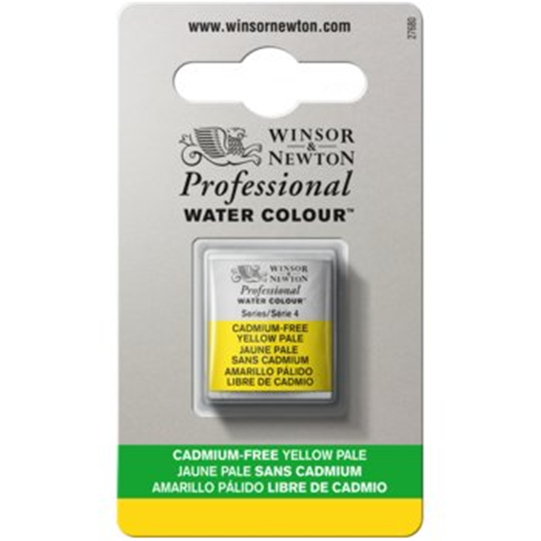 Professional Water Colour 1/2 Godet Awc  Serie 4 - Colore 907 Giallo Chiaro Privo Di Cadmio — immagine 2