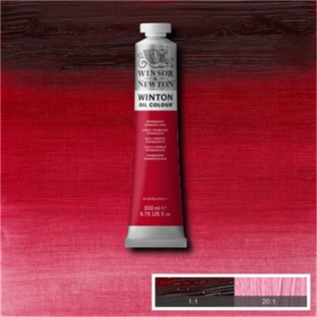 Colore Olio Fine Winton 200 Ml. Lacca Cremisi Permanente