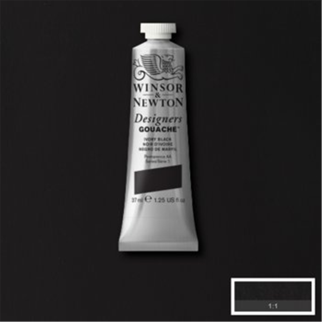Tempera Extra Fine Designers Tubo 37ml Sr.1 Nero D'Avorio