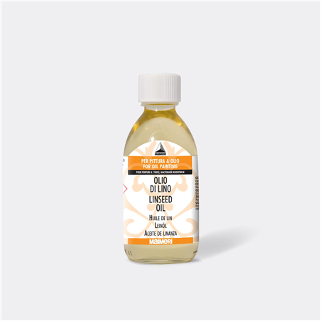 Olio Di Lino  250 Ml 650 Per Pittura A Olio