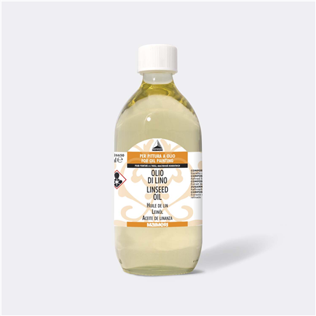 Diluente Olio Di Lino  500 Ml 650 Per Pittura Ad Olio
