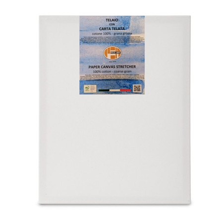 Telaio Carta Telata 25x35 Gallery L. 20 Carta Artistico "traditional White" Fabriano