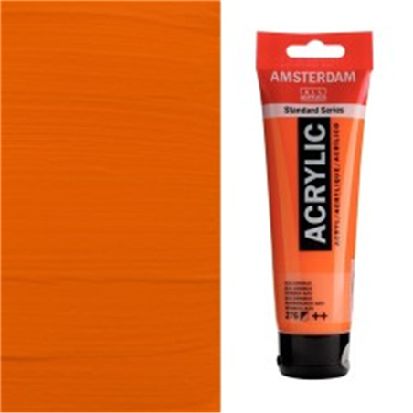 Acrilico  Standard 120 Ml. Arancio Azoico