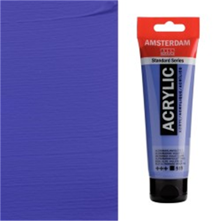 Acrilico  Standard 120 Ml. Blu Oltremare Violaceo Chiaro
