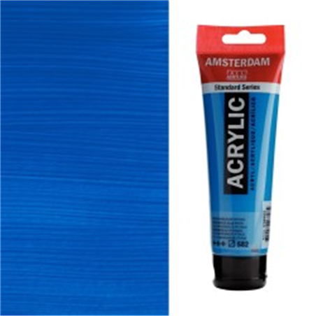 Acrilico  Standard 120 Ml. Blu Manganese Ftalo