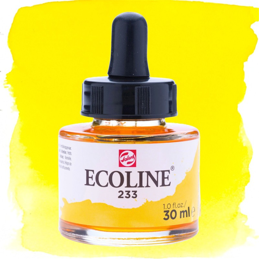 Acquerello Ecoline Con Contagocce Ml.30 Chartreuse