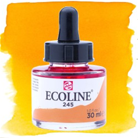 Acquerello Ecoline Con Contagocce Ml.30 Zafferano