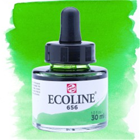 Acquerello Ecoline Con Contagocce Ml.30 Verde Foresta
