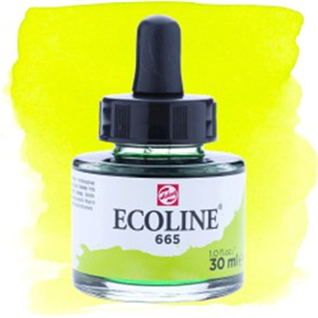Acquerello Ecoline Con Contagocce Ml.30 Verde Primavera