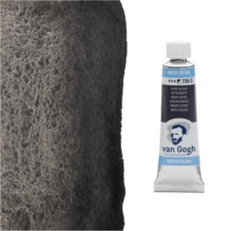 Acquarello In Tubo 10 Ml. Sr.standard Nero Ossido