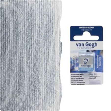 Acquarello In 1/2 Godet Colore Sr.perlato Bianco Interferenza