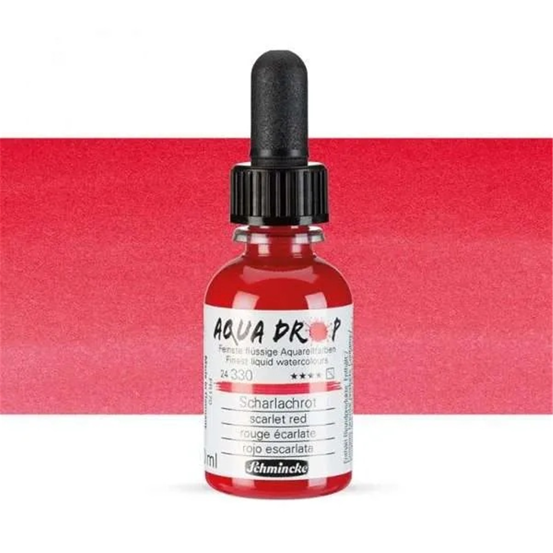 Acquarello Liquido Aqua Drop 30ml Rosso Scarlatto