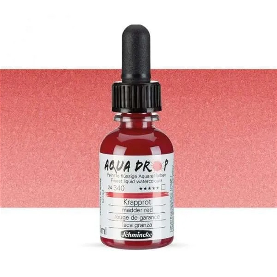 Acquarello Liquido Aqua Drop 30ml Rosso Di Garanza