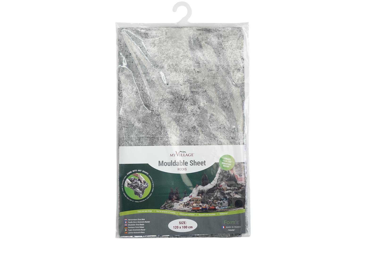 Foglio Modellabile Alpine Grey 120x100cm