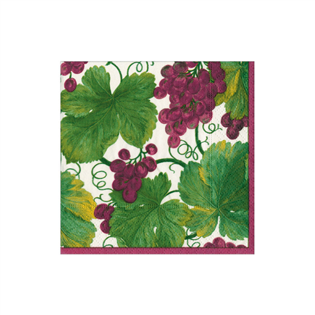 Tovagliolo Fantasia 25x25 Vineyard Bordeaux