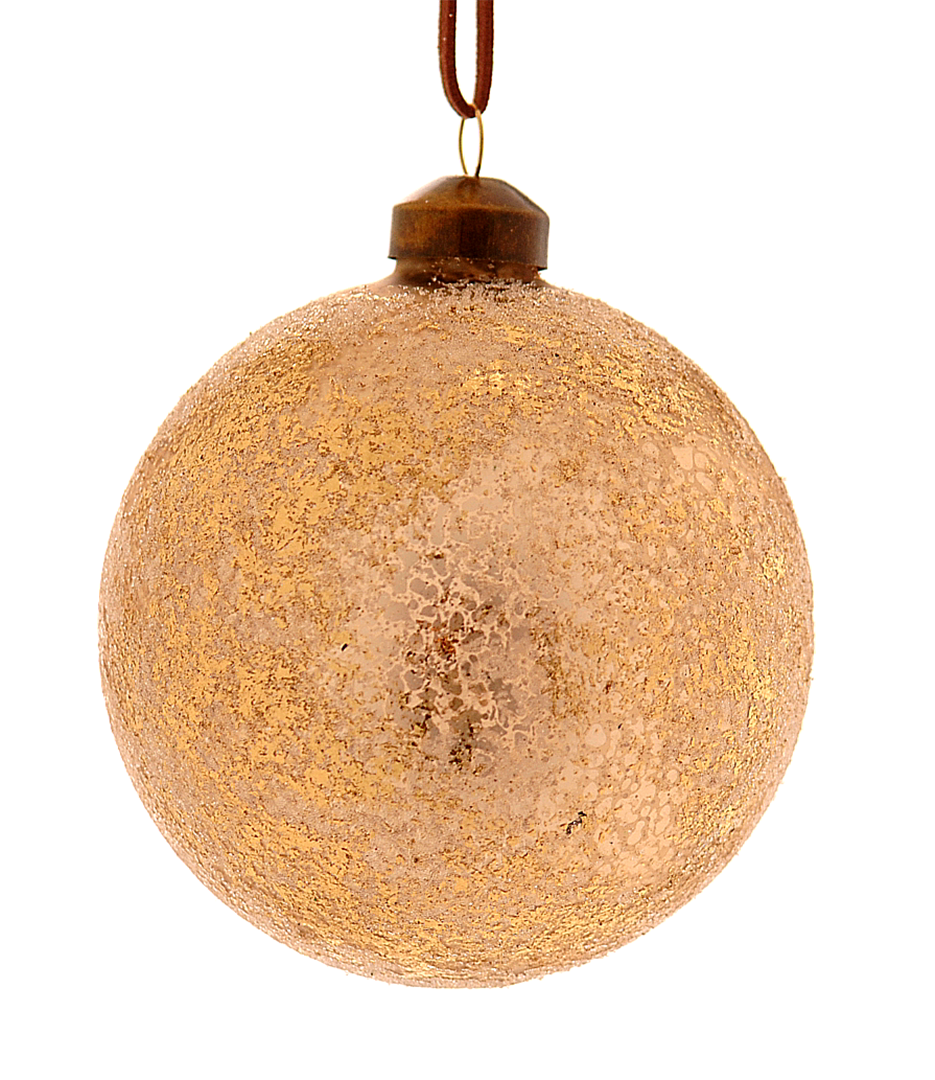 Sfera Vetro D10cm Gold Ball