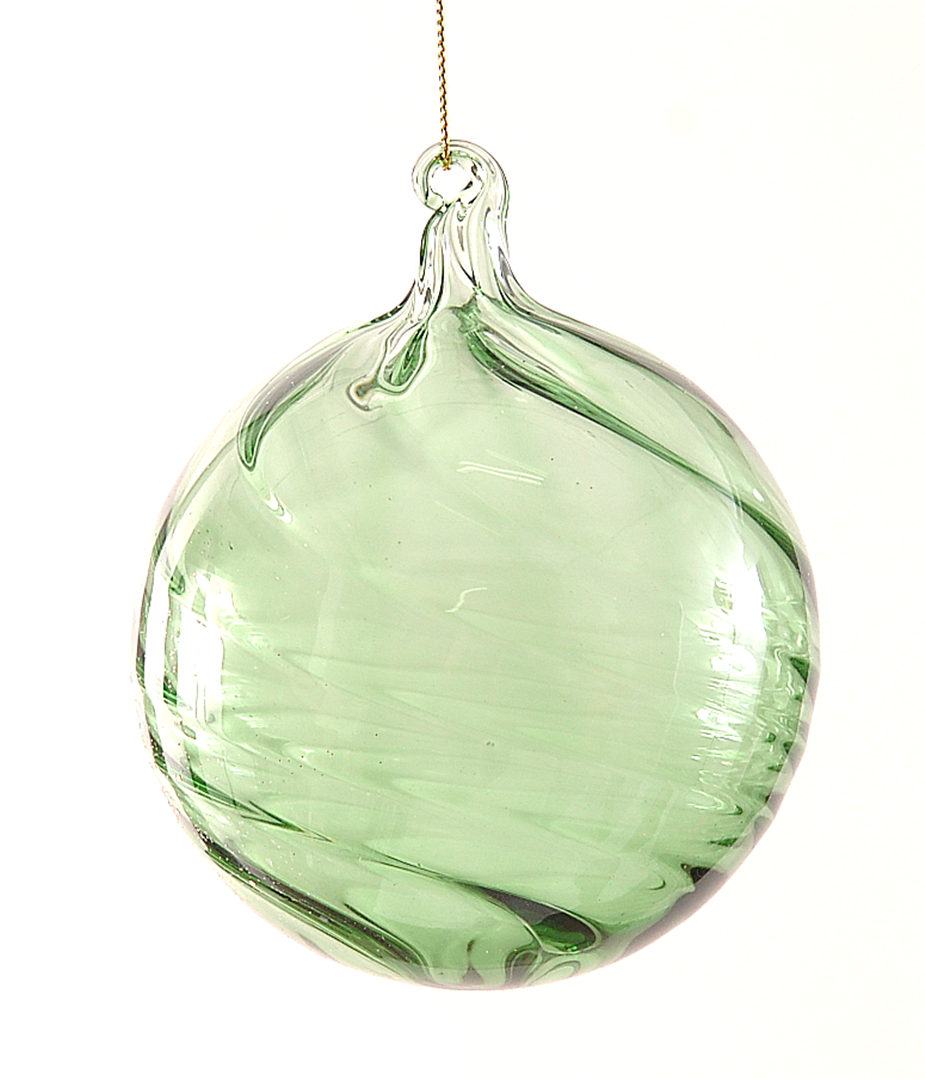 Sfera Vetro D12cm Clear Green