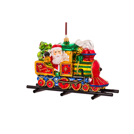 Ornamento Vetro Da Collezione  Choo Choo Through Christmas