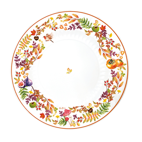 Piatto Carta Maxi D33cm 6pz Hello Fall