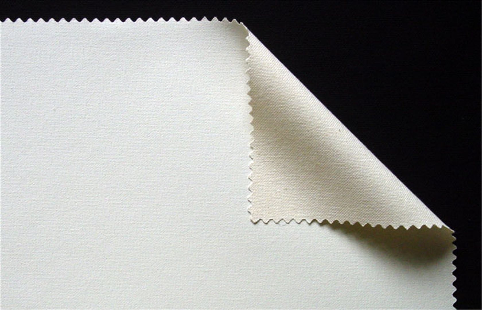 Telaio Telato Cm.50x50 Montato A Chiodi Tela 563 Cotone/poliestere Grana Fine — immagine 2