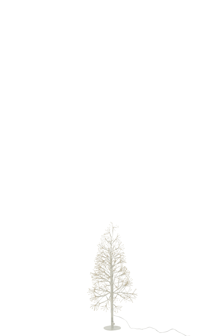 Albero Metallo 800 Luci Led H80cm D35cm Bianco-Bianco Caldo — immagine 2