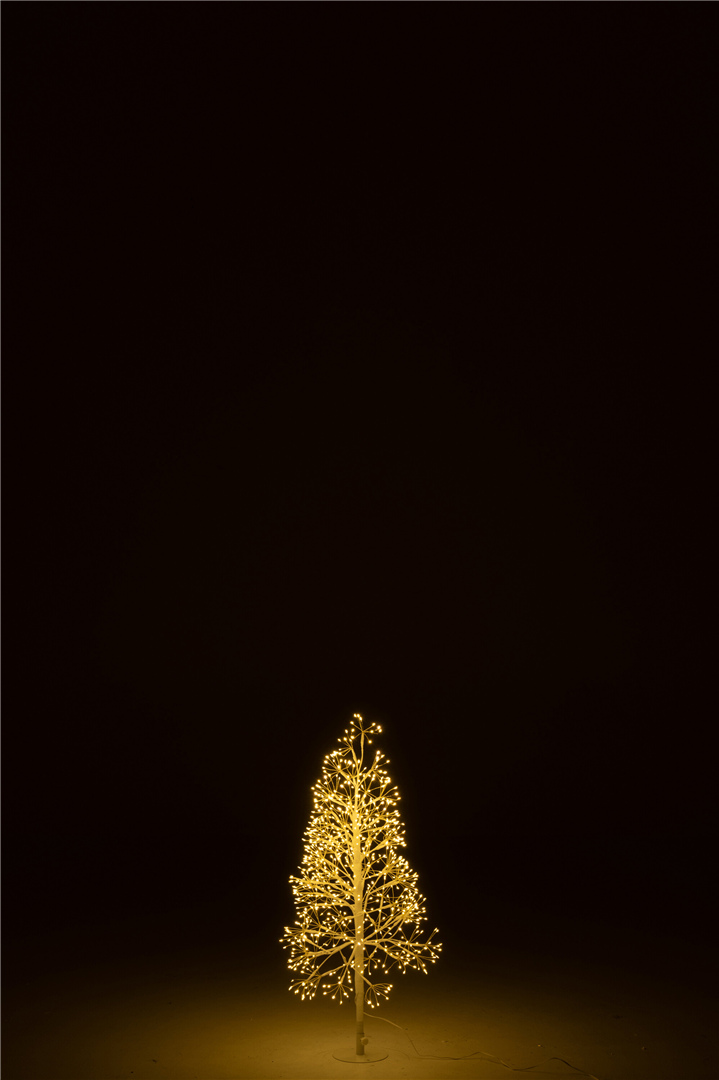Albero Metallo 800 Luci Led H80cm D35cm Bianco-Bianco Caldo — immagine 3
