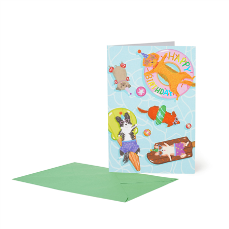 Biglietto Auguri  11.5x17cm Shell-Ebrate
