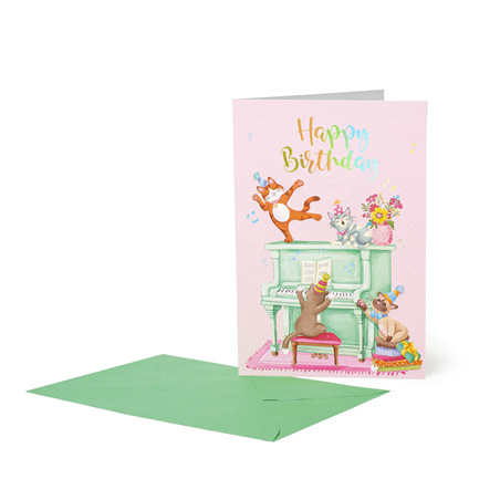 Biglietto Auguri  11.5x17cm Shell-Ebrate