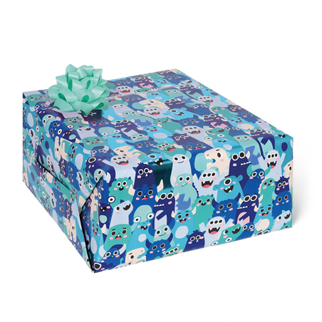 Carta Regalo 70x2mt Rotolo  Monster