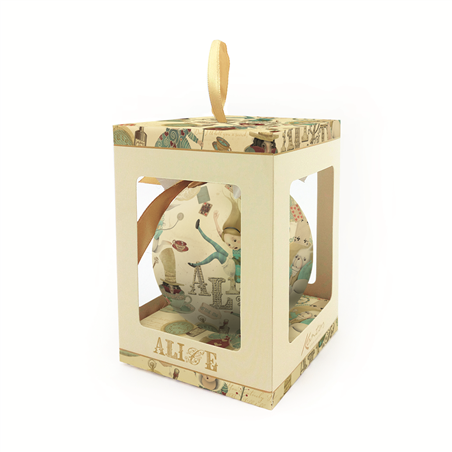 Sfera Prestige Globe D7.5cm   Alice Nel Paese Delle Meraviglie