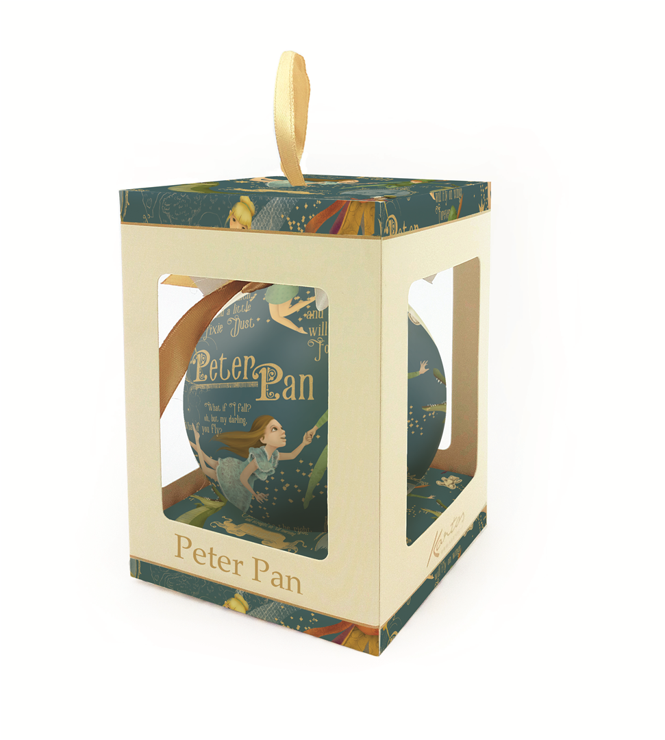 Sfera Prestige Globe D7.5cm Peter Pan