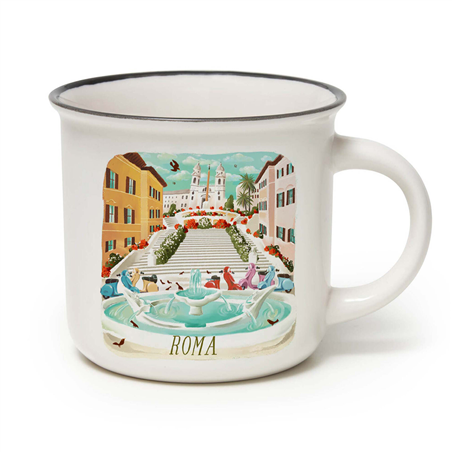 Tazza New Bone China - Cup-Puccino Roma