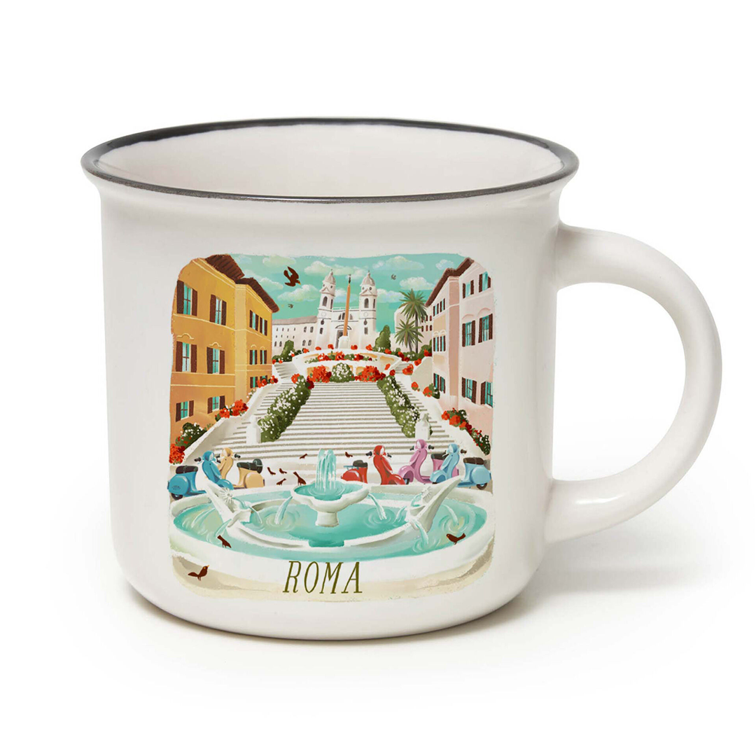 Tazza New Bone China - Cup-Puccino Roma