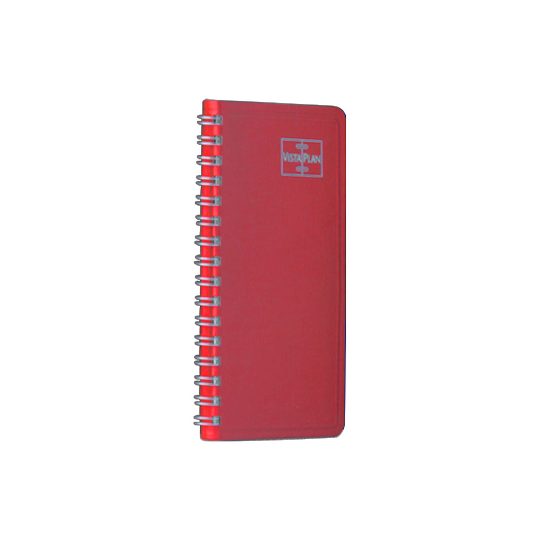 Agenda 7g 10x15cm Vistaplan Spirale Colori Assortiti — immagine 2