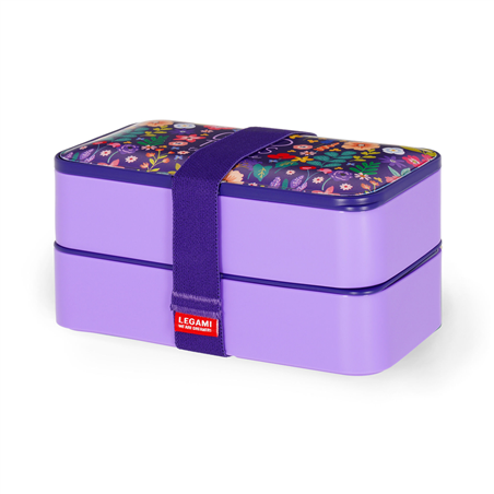 Lunch Box 18,2x10x10,3 Cm Flowers
