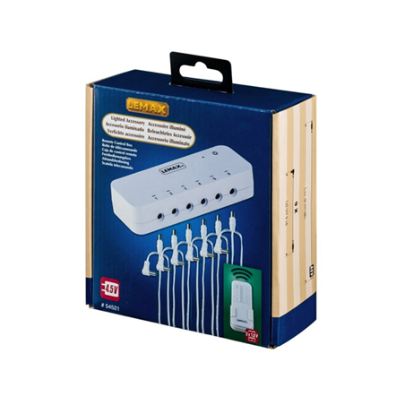 Remote Control Box, With 4.5v 2000ma Adaptor,