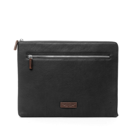 A4  Zipped Document Holder Nero