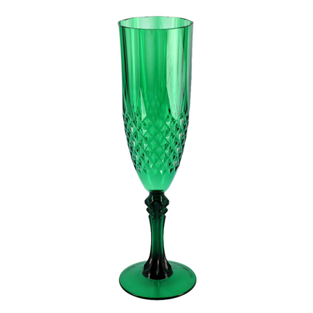 Flute Plastica Riutilizzabile  220ml Green