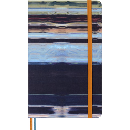 Taccuino Large A Righe Con Copertina Rigida Tessuto Impressionism