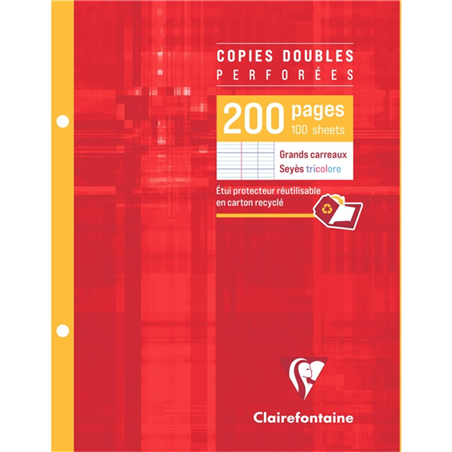 Fogli Doppi Perforati A4 100 Pagine 5mm