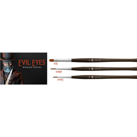 Kit Armory - Miniature Brush Set 3