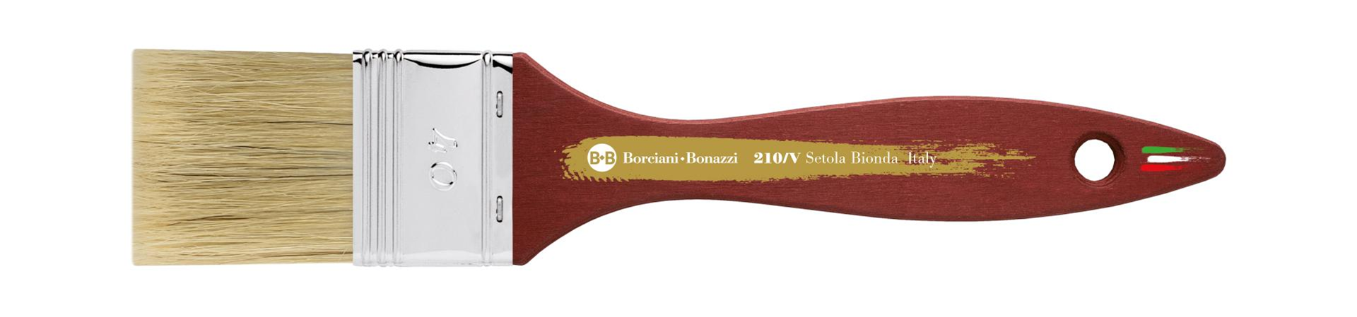 Pennellessa Doppia Serie 210/v N. 40 Setola Bionda Doppia