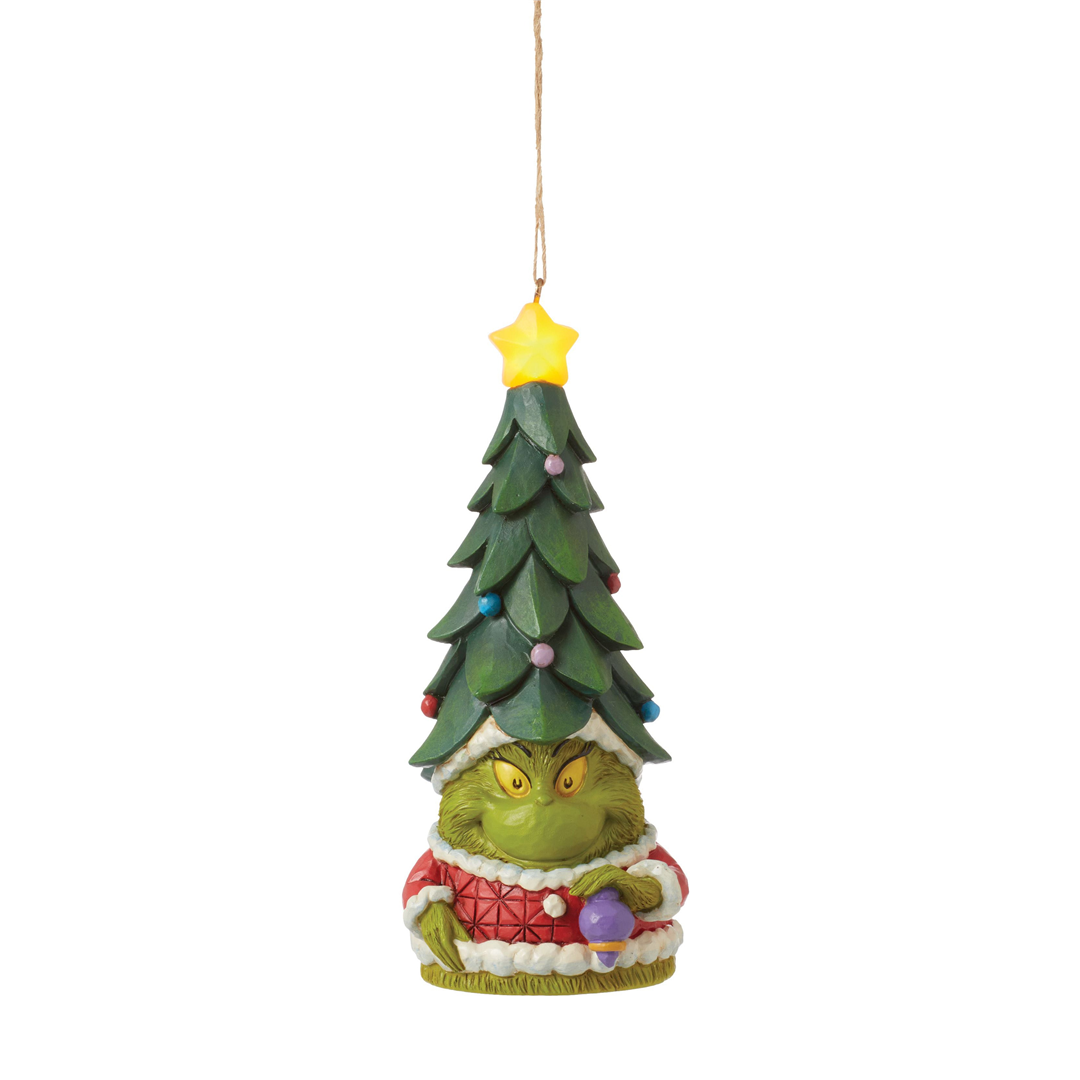 Ornamento Grinch Jimshore Grinch Light Up Gnome Ho