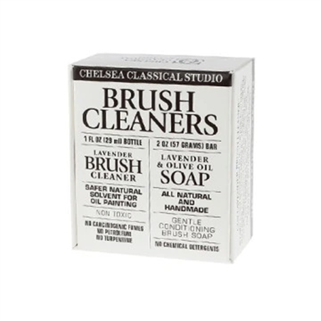 Set Minipacks  29ml Pezzi 2 Liquido + Sapone Per Pulizia Pennelli